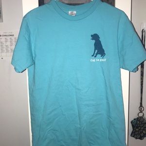 dog is good never boat alone t-shirt